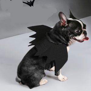 Alas de murciélago vampiro para mascotas, chica, mediana, grande