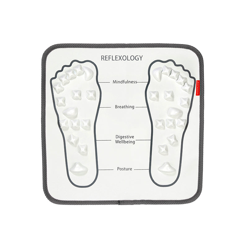 Tapete masajeador de pies reflexología para aliviar y mejorar circulación